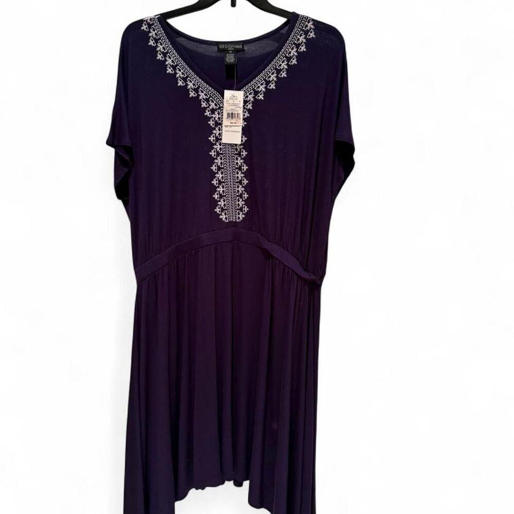 Unbranded Women's Purple and Blue Dress